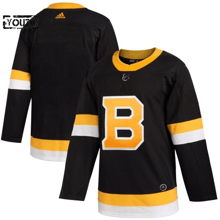 Boston Bruins Blank Adidas 2019-2020 Zwart Authentic Shirt - Kinderen